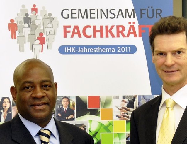 Bild: Besuch aus Sambia bei Erfurter IHK