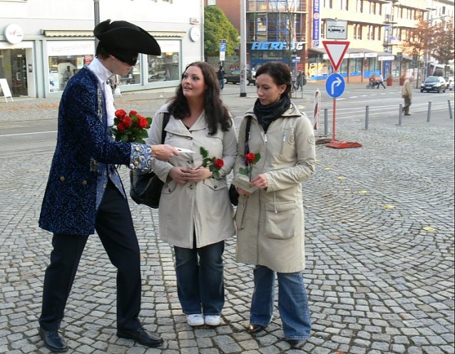 Bild: Casanova kommt bei Frauen an