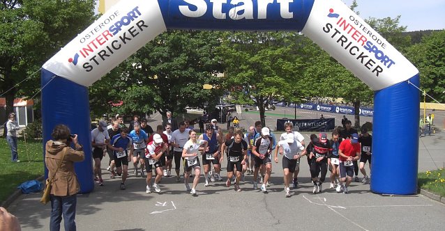 Bild: Duathlon in Hohegei&szlig;