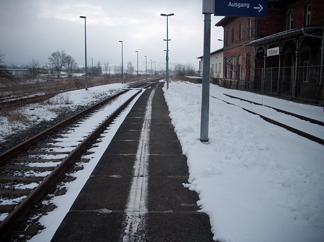 Bild: Mit der Bahn zur Wintersonenwende