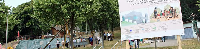 Bild: Spatenstich f&uuml;r Geo-Informationszentrum