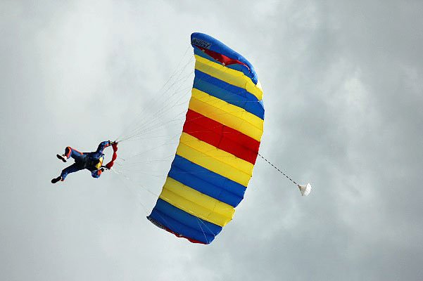 Bild: Luftakrobatik und Air-Show am Wochenende