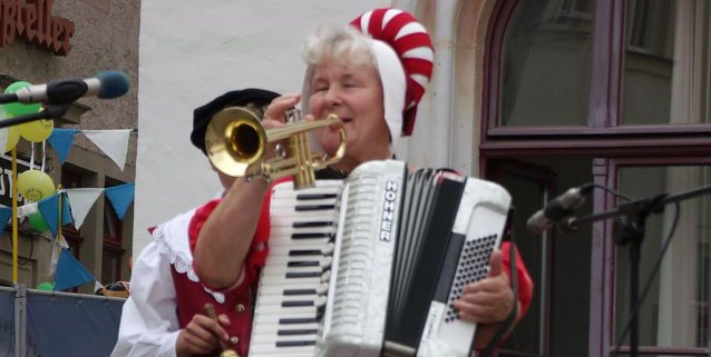 Bild: Marktfrau Regine