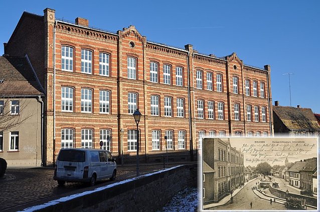 Bild: Wer kennt sie nicht? Die Grabenschule in Eisleben