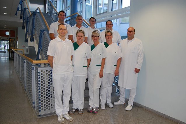 Bild: Das Team der Chirurgie Hettstedt 