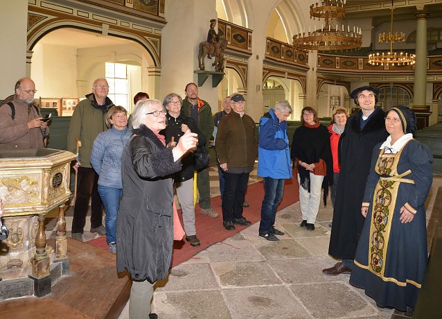 Bild: F&uuml;hrung am Lutherwegtag