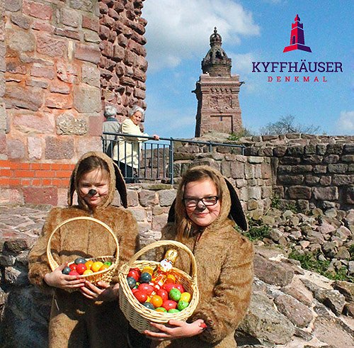 Bild: Auf zur gro&szlig;en Ostereiersuche am Kyffh&auml;user-Denkmal