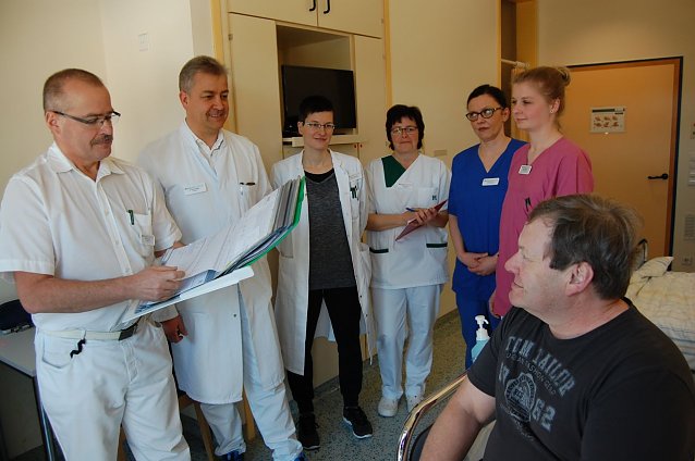 Bild: Interdisziplin&auml;re Visite