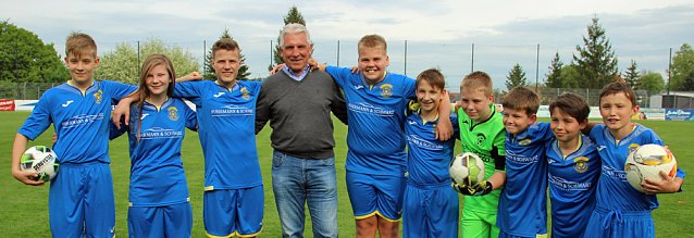 Bild: Fu&szlig;ballschule mit Klaus Fischer