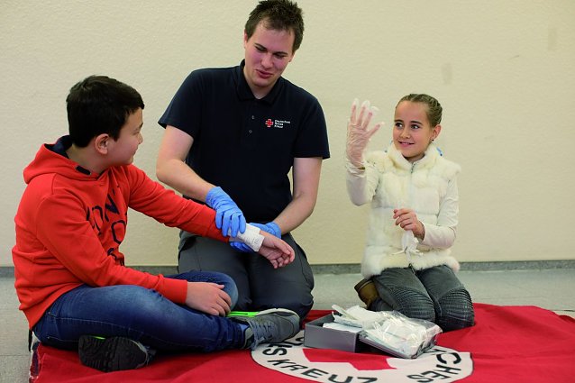 Bild: Kurssituation mit Kindern