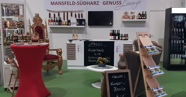 Bild: Stand bei der Gr&uuml;nen Woche 
