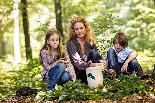 Bild: Beisetzung im FriedWald