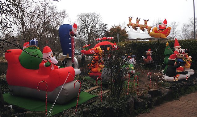 Bild: Weihnachtsstimmung im Garten 