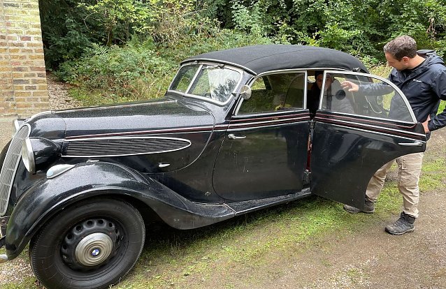 Bild: Das Objekt langer Suche: ein BMW 326 aus den Drei&szlig;iger Jahren