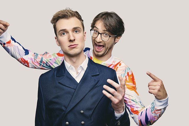 Bild:  Bernard Liebermann und Thierry Gelloz haben k&uuml;rzlich in Weimar eine neue Spielst&auml;tte er&ouml;ffnet und bringen  ihr neuestes Programm nach Stolberg mit: "Goethe Zeiten, schlechte Zeiten" 