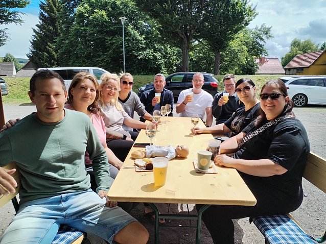 Bild: Zum Teichfest war richtig was los