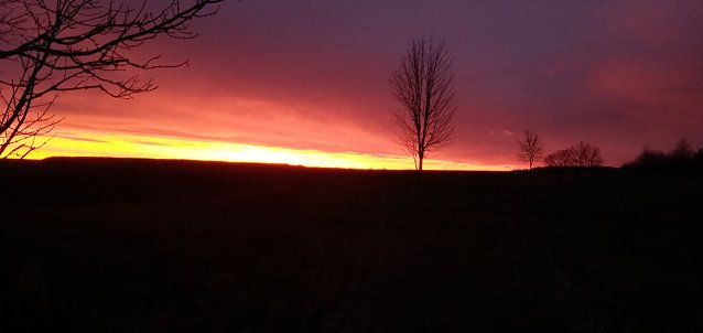 Bild: Farbenfroher Himmel 