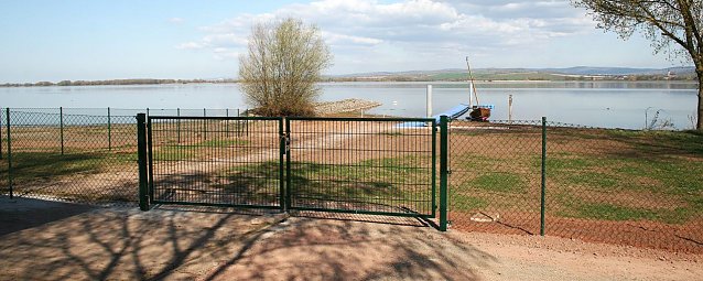 Bild: Neue Zufahrt f&uuml;r Stausee-Segler