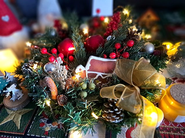 Bild: Momentaufnahme aus Nordhausen - Weihnachtsgesteck