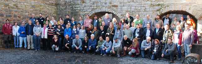 Bild: Rund 100 Fledermauskundler nahmen an der dreit&auml;gigen Konferenz auf Schloss Mansfeld teil.
