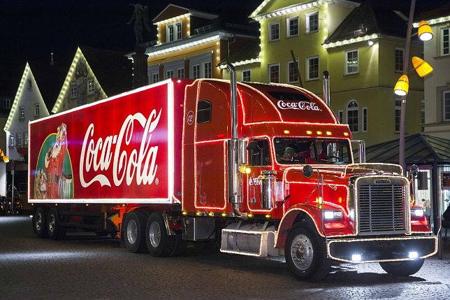 Bild: Coca-Cola-Truck kommt nach Eisleben