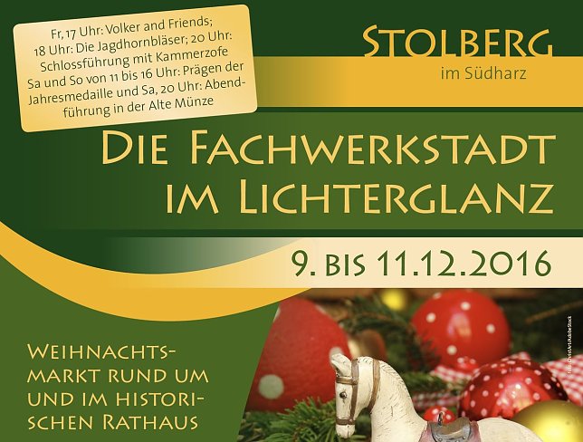 Bild: Weihnachtsmarkt in Stolberg