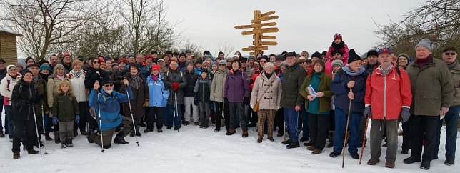 Bild: Auftakt mit Wanderung
