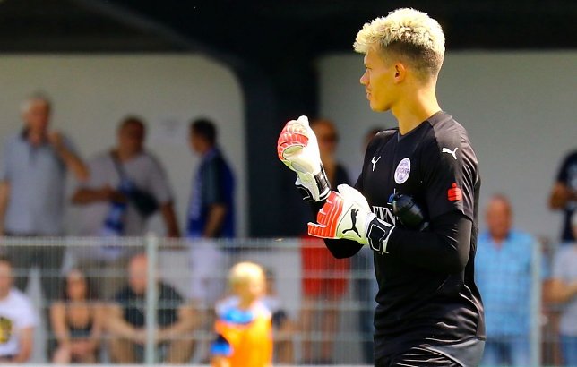 Bild: Die Nummer 1 im Wacker-Tor: Kevin Rauhut