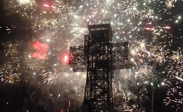 Bild: Walpurgisnacht am Josephskreuz