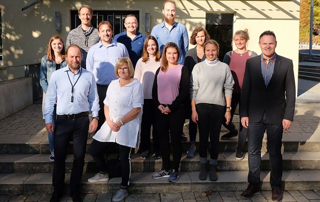 Bild: Die neuen Studierenden