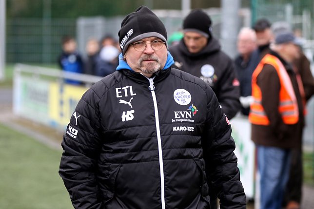 Bild: Heiko Scholz bei Testspiel in Sangerhausen