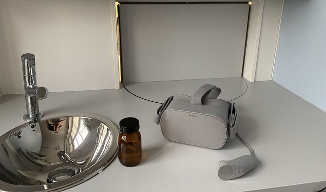 Bild: Brille am Testplatz