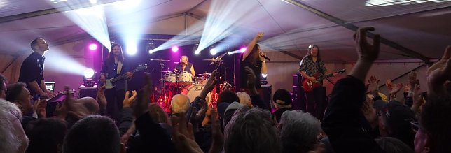 Bild: Vollblutmusiker auf der B&uuml;hne: Purpendicular in Neustadt