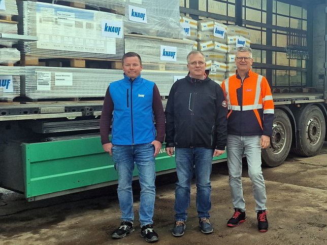 Bild: Von links: Marcus Struve, Matthias Marquardt und Andr&eacute; Materlik