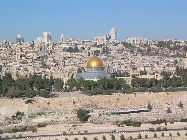 Bild: Blick auf Jerusalem