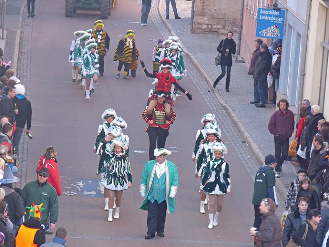 Rosenmontagsumzug Sondershausen (Foto: Karl-Heinz Herrmann)