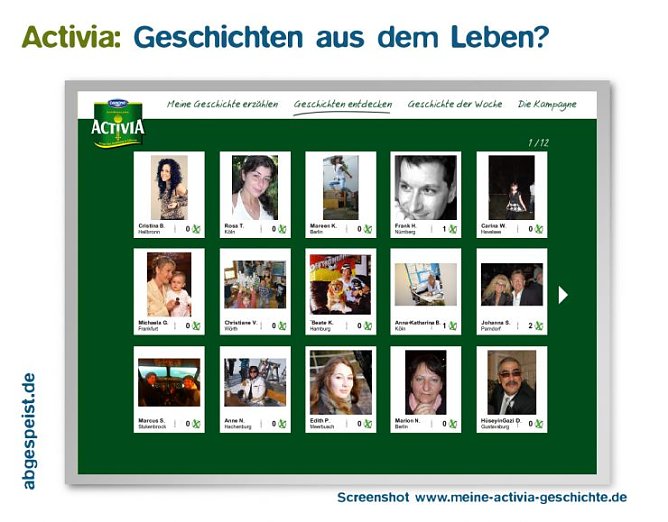 Geschichten aus dem Leben? (Foto: Foodwatch) Geschichten aus dem Leben? (Foto: Foodwatch)