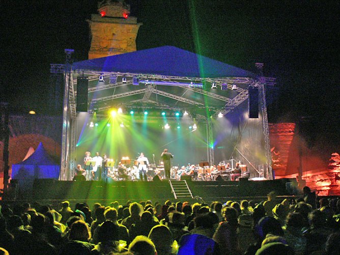 Gigantisches Konzert auf dem Kyffh&auml;user (Foto: Birgit Susemihl)