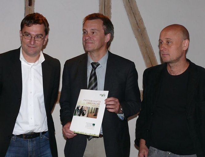 &Uuml;bergeben (Foto: privat)