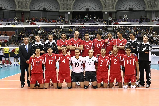 Volleyball-Nationalmannschaft &Auml;gypten (Foto: privat)