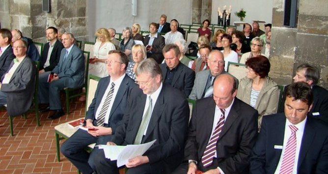 Auditorium in der Frauenberg-Kirche (Foto: J. Seifert)
