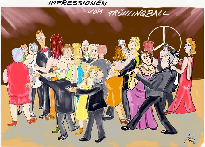 Fr&uuml;hlingsball im Autohaus Peter (Foto: Martin H&ouml;fer)