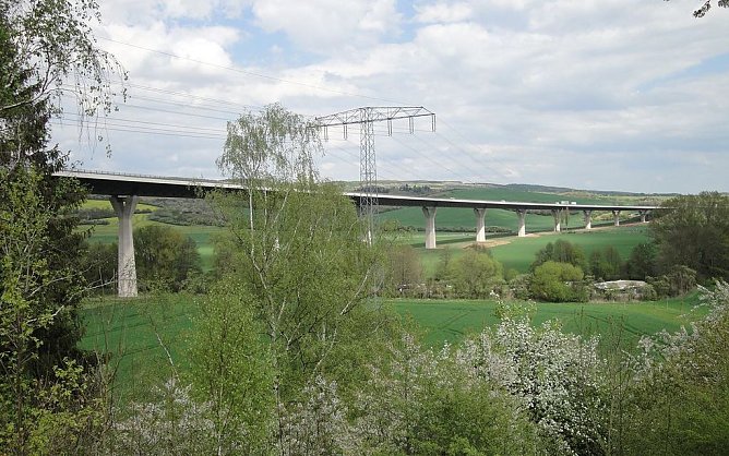 Die Thyratalbr&uuml;cke ist ein imposantes Bauwerk. (Foto: privat)