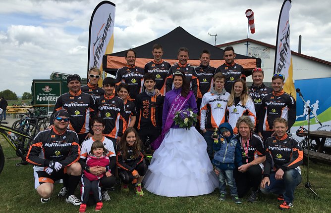 Trainieren für den Radwandertag (Foto: Team Kyffhäuser) Trainieren für den Radwandertag (Foto: Team Kyffhäuser)