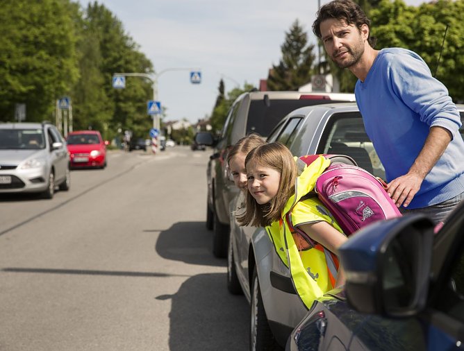 Sicher auf dem Schulweg unterwegs (Foto: ADAC)