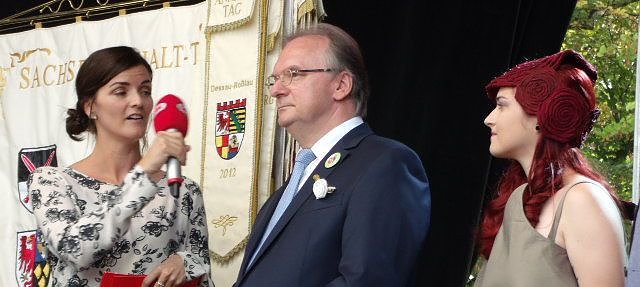Ministerpr&auml;sident Haseloff (Foto: B. Wischalla)