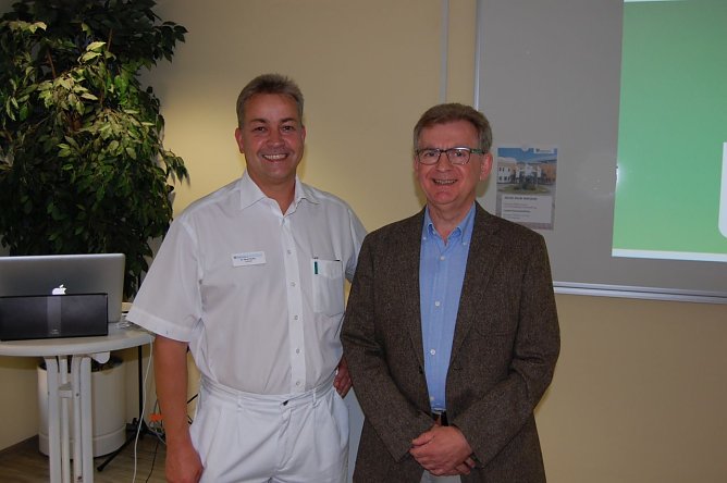 Die beiden Referenten (Foto: Helios/Mansfeldt) Die beiden Referenten (Foto: Helios/Mansfeldt)