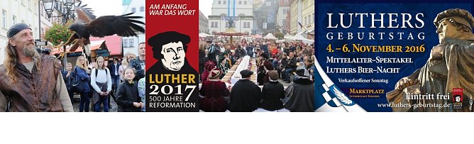 Logo Luthers Geburtstag (Foto: Stadtverwaltung Eisleben) Logo Luthers Geburtstag (Foto: Stadtverwaltung Eisleben)