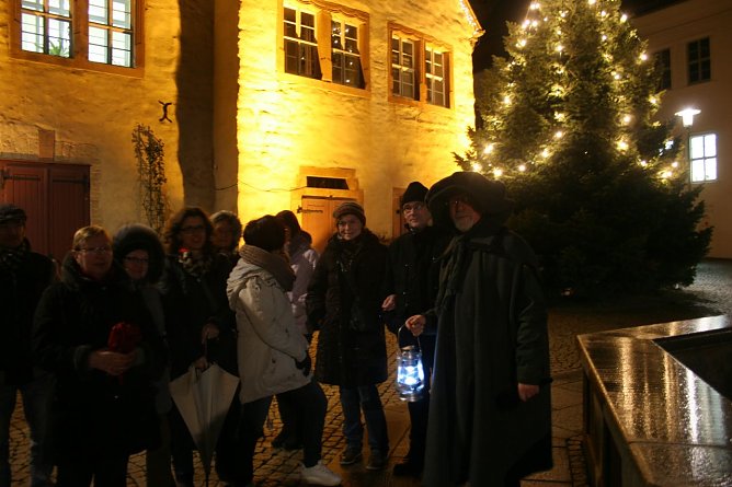 Stadtf&uuml;hrung bei Lichterglanz 2015 (Foto: Tourist-Information/K. Thom)