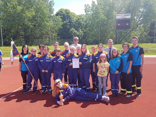 Jugendfeuerwehr Helfta  (Foto: Privat)